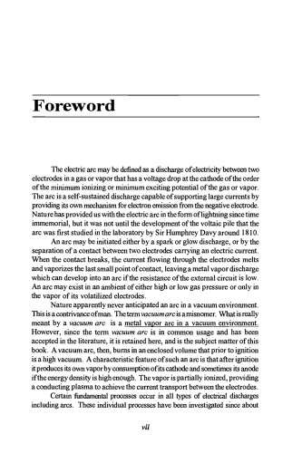 کتابچه راهنمای علوم و فناوری قوس خلاء. اصول و برنامه ها