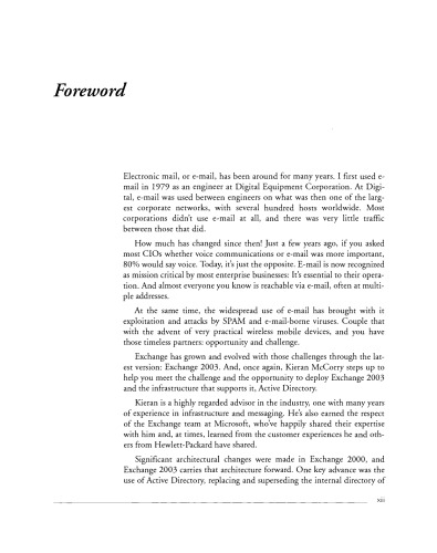 ﻿Microsoft Exchange Server 2003، Deployment and Migration SP1 و SP2