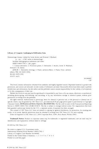 گیاه شناسی پوستی