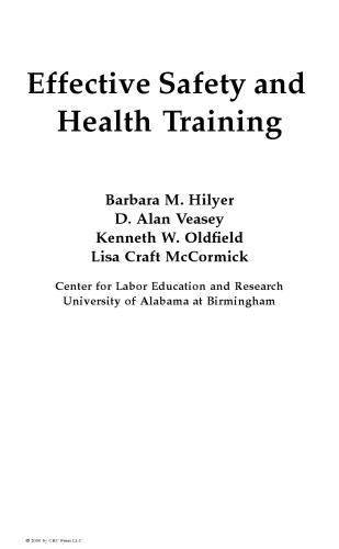 آموزش ایمنی و بهداشتی موثر