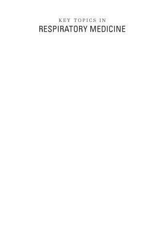 مباحث اصلی در پزشکی تنفسی