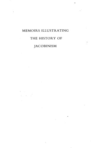 خاطراتی که تاریخچه ژاکوبینیسم را نشان می دهد