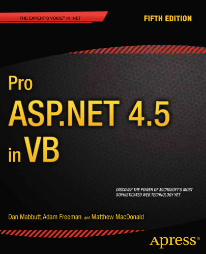 نرم افزار ASP.NET 4.5 در VB