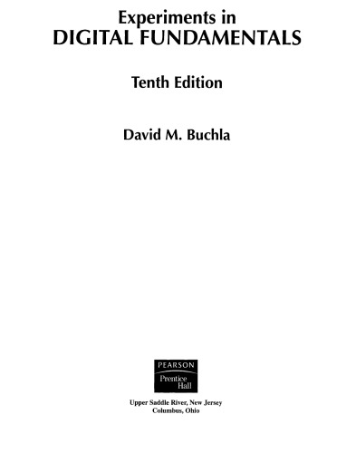 آزمایشات در اصول دیجیتال