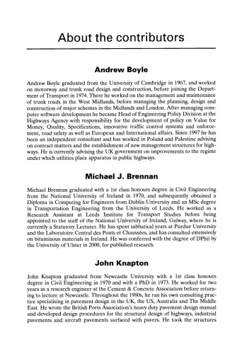 ﻿بزرگراه ها: مکان یابی، طراحی، ساخت و نگهداری روسازی راه ها