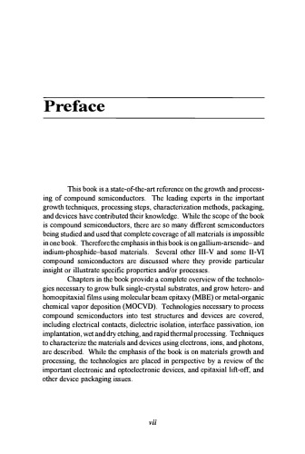 ﻿کتابچه راهنمای نیمه هادی های مرکب: رشد، پردازش، خصوصیات و دستگاه ها