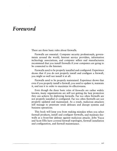 ﻿فایروال ها: شروع سریع برای مدیران شبکه و سیستم ها