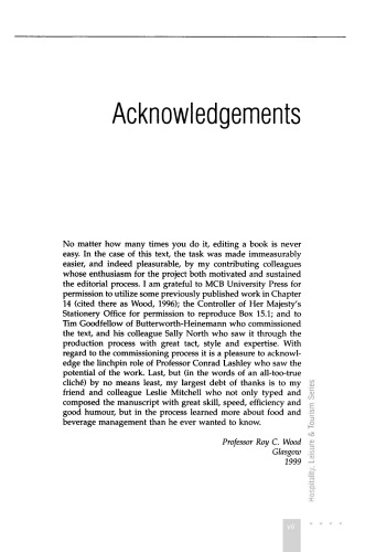 ﻿سوالات استراتژیک در مدیریت غذا و نوشیدنی