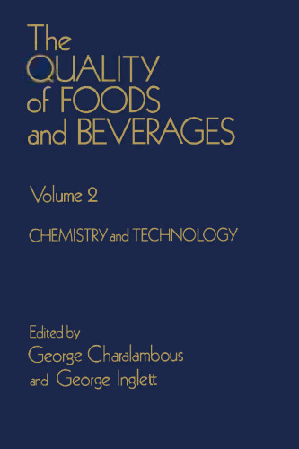 کیفیت مواد غذایی و نوشیدنی: شیمی و فناوری ، جلد 2