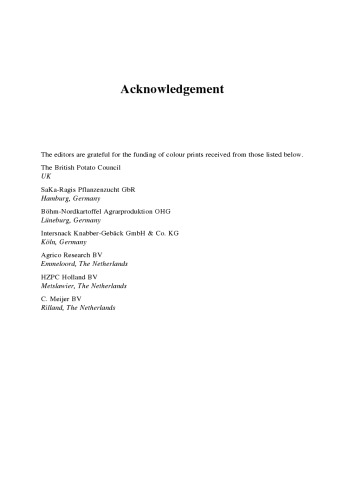 زیست شناسی سیب زمینی و بیوتکنولوژی: پیشرفت و چشم انداز