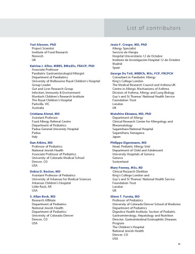 حساسیت غذایی: متخصص مشاوره پایه