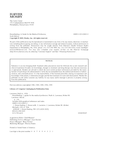 شیردهی: راهنمایی برای حرفه پزشکی