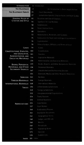 Bluebook: سیستم یکنواخت استناد