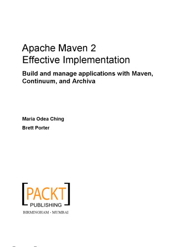 Apache Maven 2 اجرای مؤثر