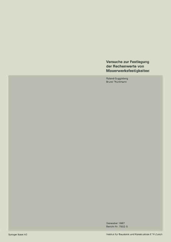 تلاش برای تعیین مقادیر محاسبه شده مقاومت بنایی