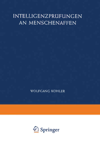 تست های هوش بر روی میمون ها