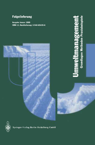 مدیریت محیط زیست شرکت: اصول - روشها - مثالهای عملی