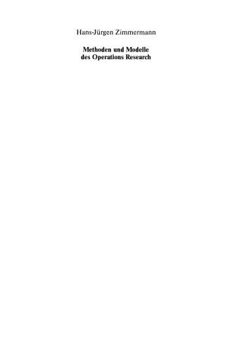 ﻿روش ها و مدل های تحقیق در عملیات: برای مهندسان، اقتصاددانان و دانشمندان کامپیوتر