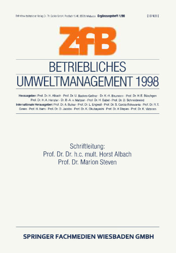 مدیریت محیط زیستی عملیاتی 1998