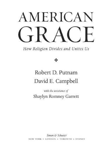گریس آمریكا: چگونه مذهب ما را به هم متصل می كند