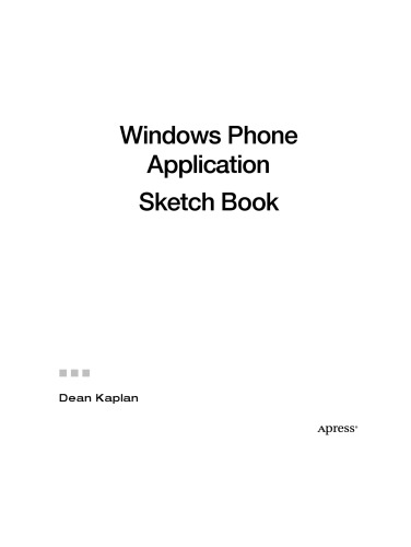 کتاب طرح برنامه Windows Phone