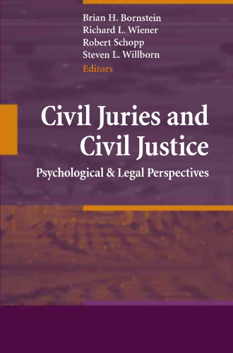 هیئت منصفه مدنی و عدالت مدنی: چشم اندازهای روانشناختی و حقوقی