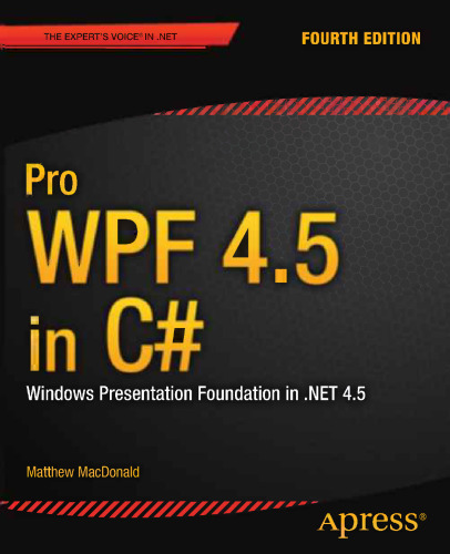 Pro WPF 4.5 در C #