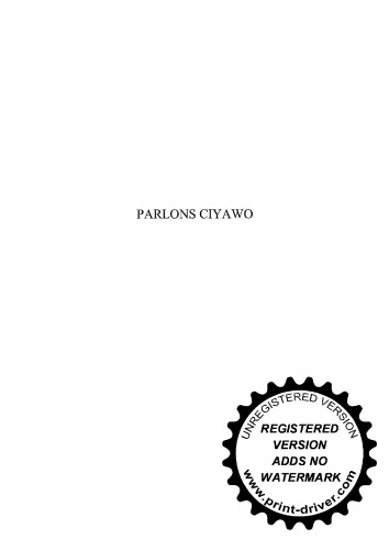 ﻿بیایید Ciyawo صحبت کنیم: زبان و فرهنگ موزامبیک