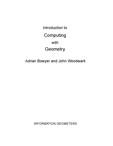 مقدمه ای بر محاسبات با هندسه