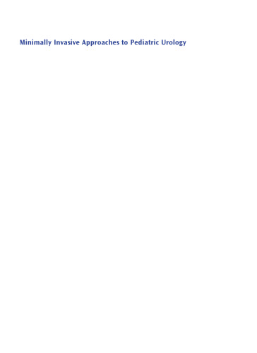 رویکردهای حداقل تهاجمی به اورولوژی کودکان