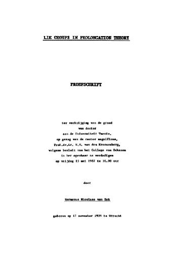 ﻿گروه های دروغ در نظریه طولانی شدن