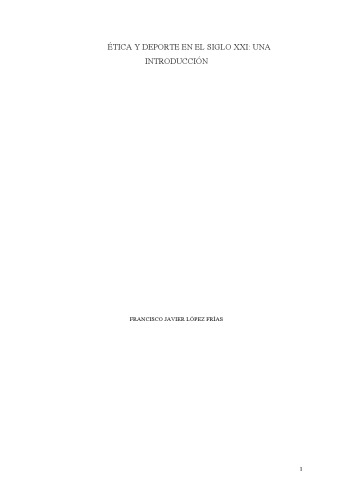 اخلاق و ورزش در قرن بیست و یکم: مقدمه