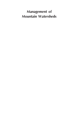 مدیریت آبخیز کوهستان