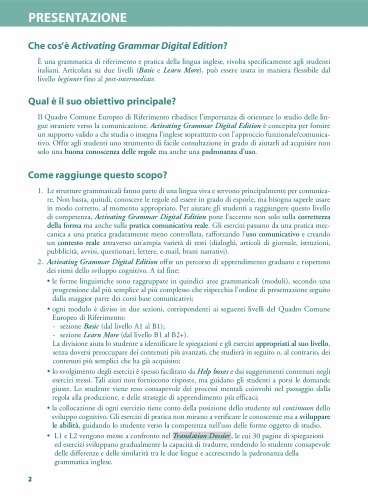 فعال کردن گرامر چند سطحی