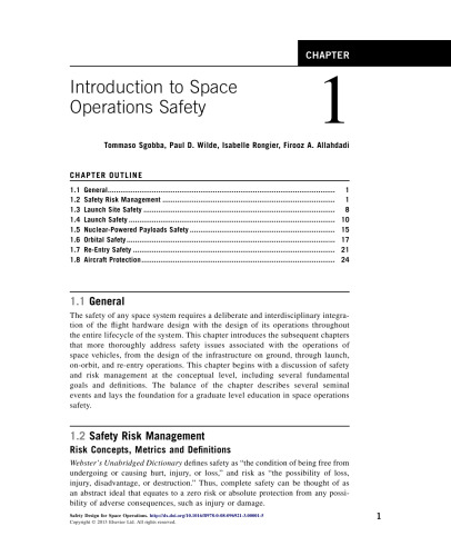﻿طراحی ایمنی برای عملیات فضایی