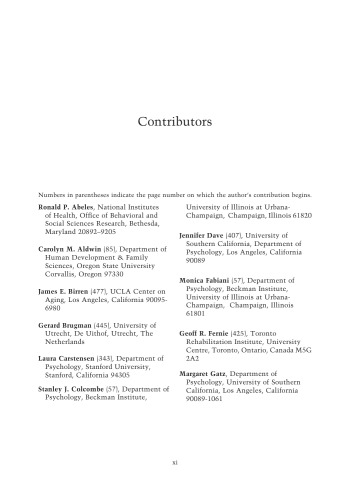 کتاب روانشناسی پیری