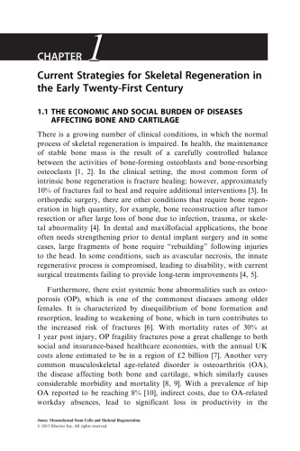 سلولهای بنیادی مزانشیمی و بازسازی اسکلت