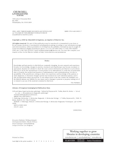 پاتولوژی مولکولی مبتنی بر سلول و بافت