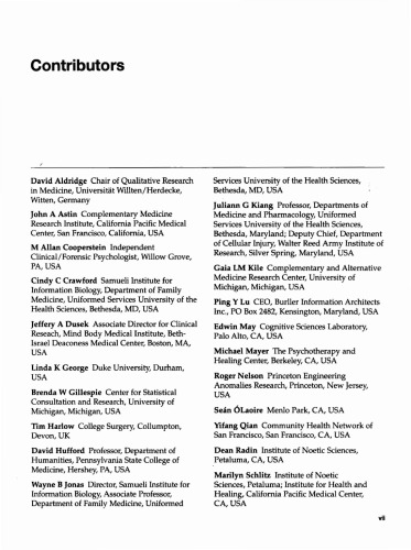 پزشکی شفابخش ، نیت و انرژی. علوم ، روشهای تحقیق و پیامدهای بالینی