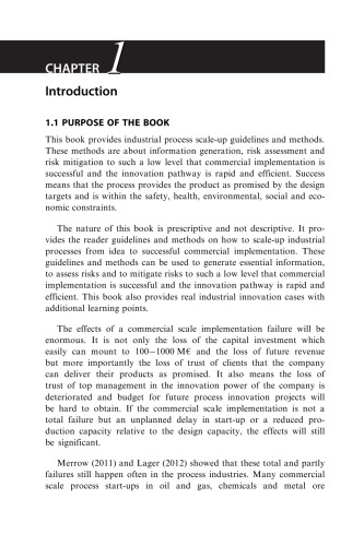 مقیاس فرآیند صنعتی. راهنمای عملی از ایده تا اجرای تجاری