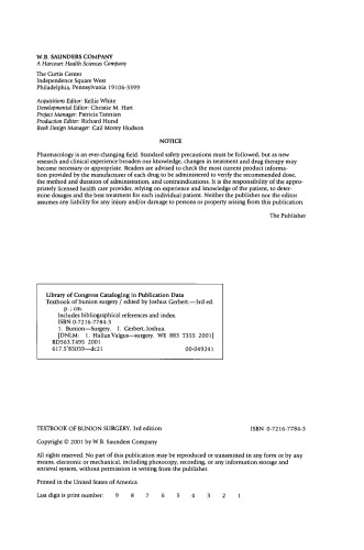 کتاب درسی از جراحی بونیون