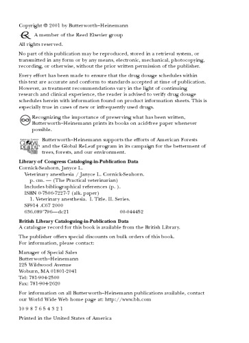 بیهوشی دامپزشکی