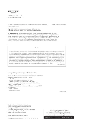 بیهوشی اسب. نظارت و اورژانس درمانی