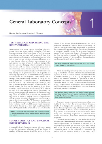 تشخیص بالینی حیوانات کوچک با روشهای آزمایشگاهی