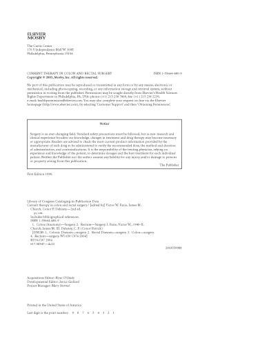 درمان جاری در جراحی کولون و جراحی