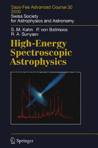 Astrophysics طیف سنجی با انرژی بالا: دوره پیشرفته Saas-Fee 30 2000. انجمن سوئدی Astrophysics و نجوم