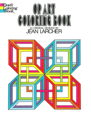 کتاب رنگ آمیزی Op Art