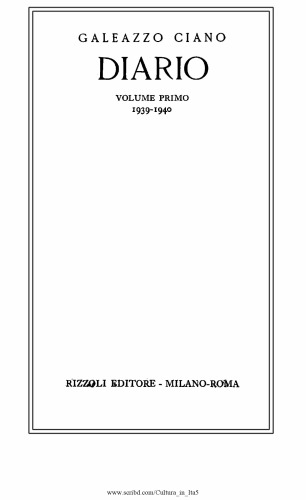 ﻿خاطرات 1939-1940