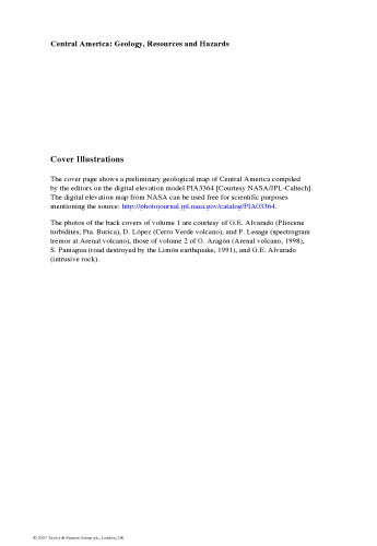 آمریکای مرکزی: زمین شناسی ، منابع و مخاطرات