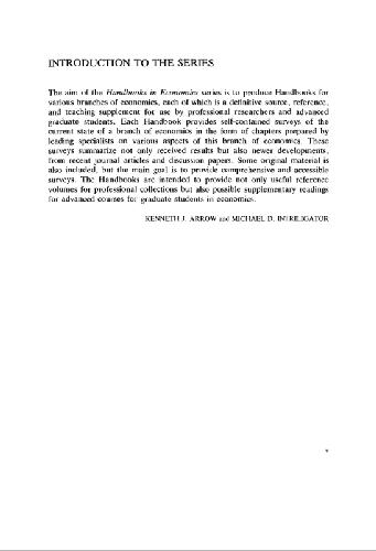 کتاب راهنمای اقتصاد ریاضی ، دوره 4